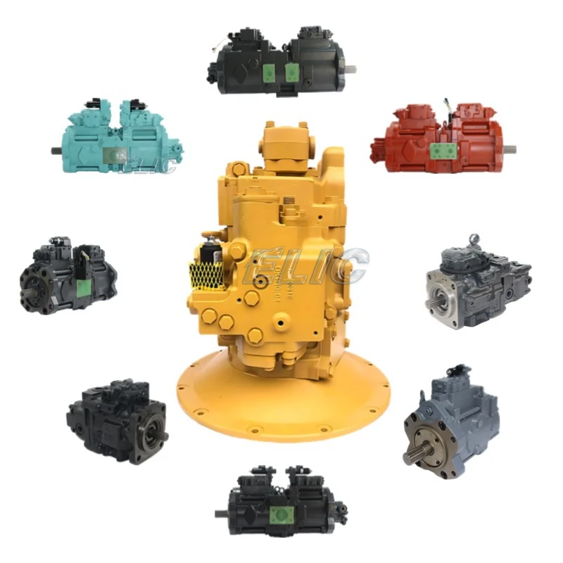 MIni Excavator Parts Hydraulic Main Piston Pump Swing Motor Travel