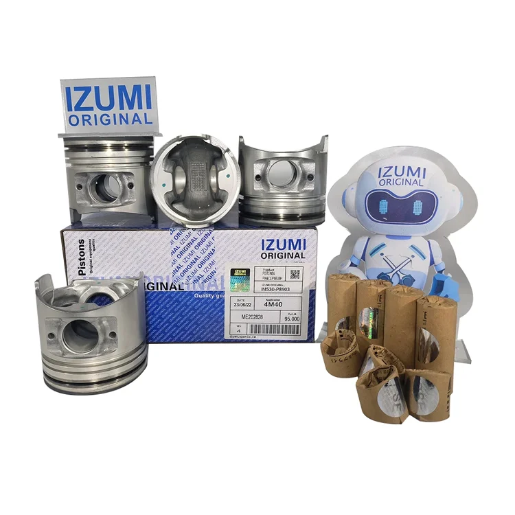 IZUMI ORIGINAL 4M40 4M40T Piston Diesel Engine Piston For MITSUBISHI