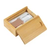 Rose Gold  with Carbonized Bamboo box
