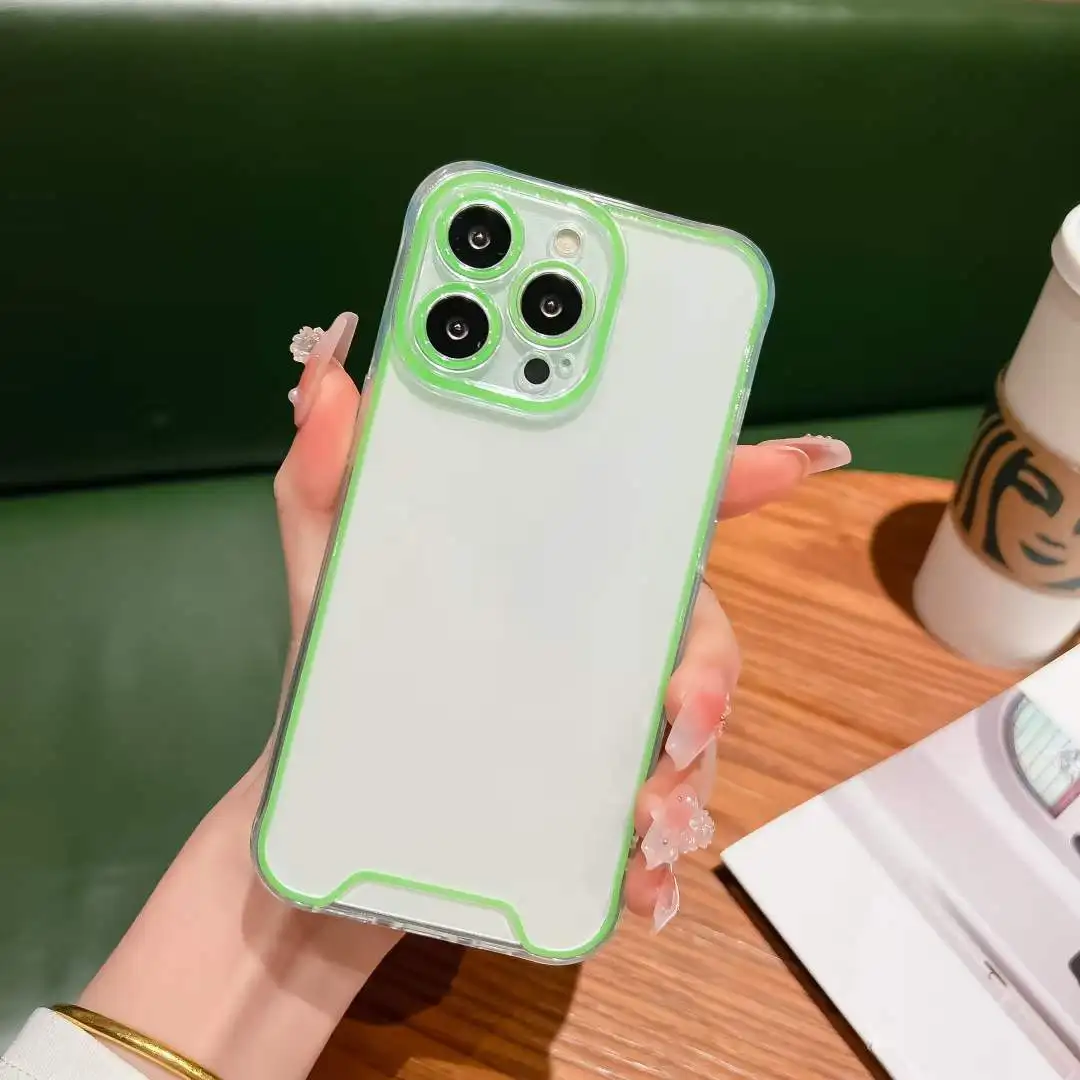 Wholesale Phone Case For Iphone 15 14 13 12 11 Xs Xr Case Tpu Protection Noctilucent Phone Cover