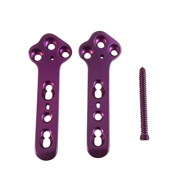 Veterinary Orthopedic Locking Plate Cloverleaf Fusion LCP Titanium Bone Plate TPLO Plate 2.0 2.4 2.7 3.5