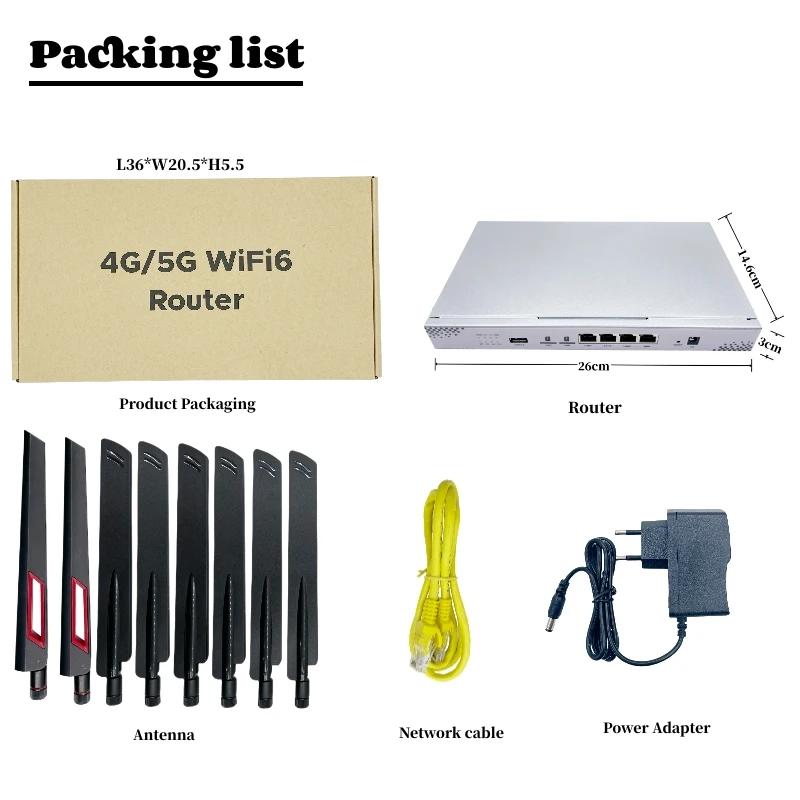 Wl309 Wifi 6 5g路由器802.11ax 1800mbps千兆4g 5g Lte Cat 20 Wifi6 5g Wifi路由器 ...