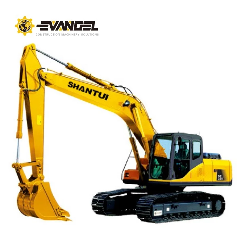 Новый гидравлический гусеничный экскаватор Shantui 22T SE220 с ведром