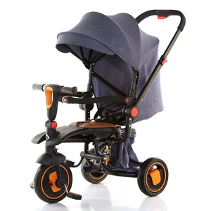 Kids Three-Wheel Trike Baby Plastic Tricycle for Younger Children