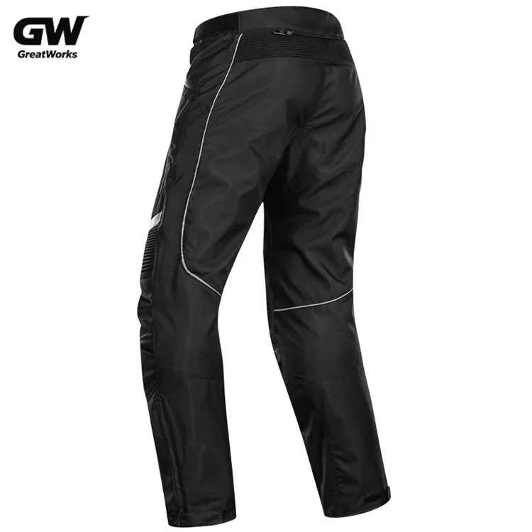 Wholesale Custom Men's Racing Jeans Waterproof Breathable Motorcycle Pants Knee Protection Windproof Motorbike Trousers