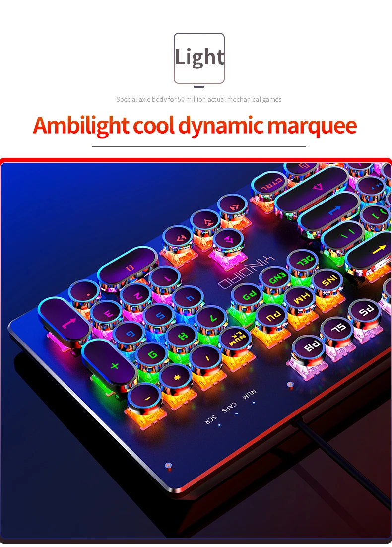 104 Key Wired Usb Rgb Keyboard True Gaming Mechanical Keyboard| Alibaba.com