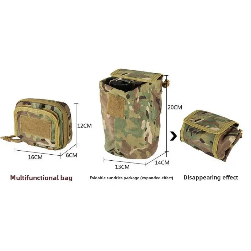 Lightweight Outdoor Camouflage Multifunctional Five Piece Tactical Waist Cover Hunting Mountaineering Waist Safety Tactical Belt