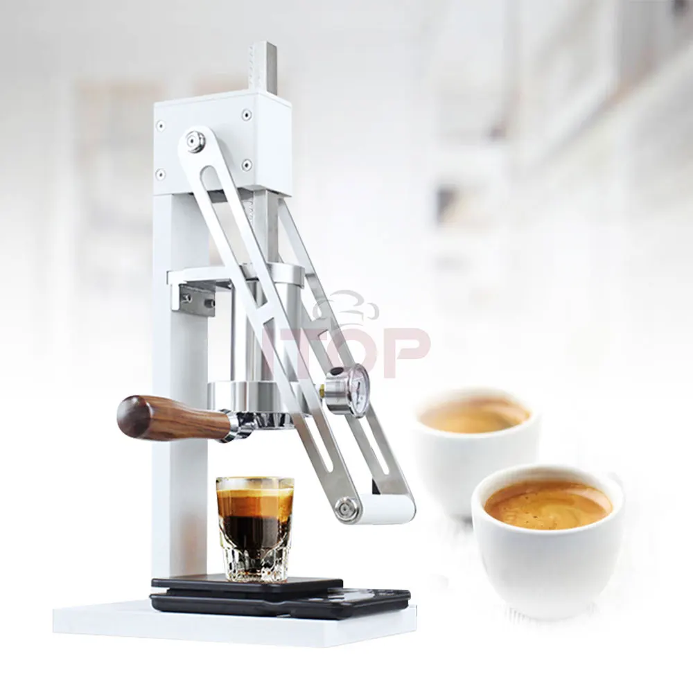 9-12bar 100ml SUS304+PP Manual Espresso Machine Hand Pressure
