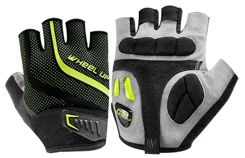 Высококачественные амортизирующие велосипедные перчатки из жидкого силикона + накладка на пол пальца SBR