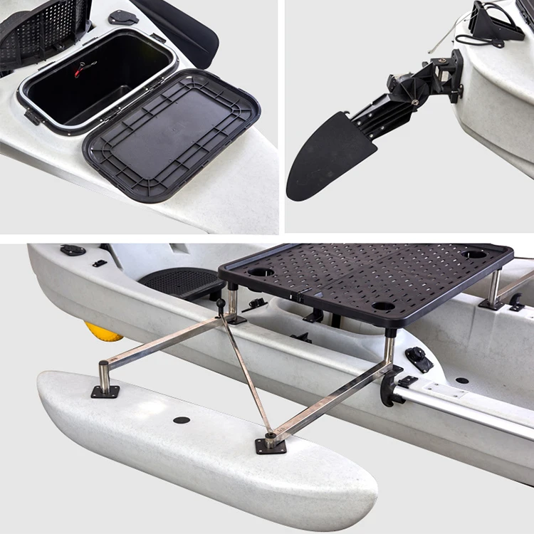 Kinocean 2 Person 13 Foot Jet Engine Powered Fly Fishing Kayak Buy 2