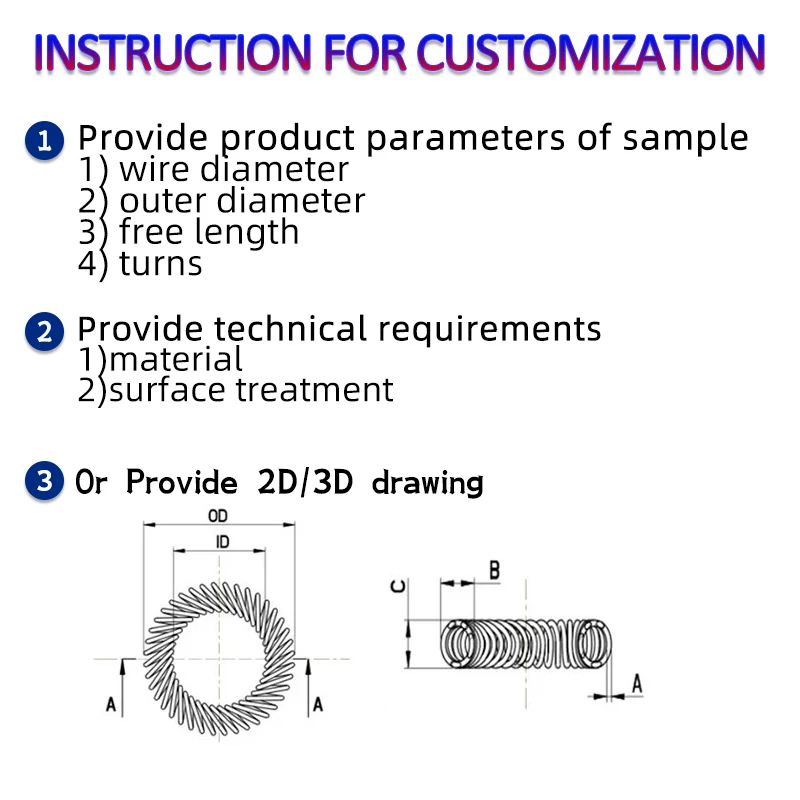 Micro Catheter Spring Customized Small Outer Diameter Precision Thin ...