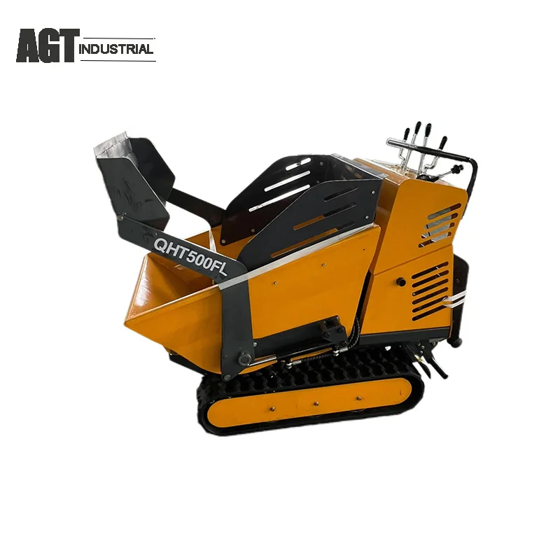 Dumper compact AGT QHT500FL Dumper sur chenilles à chargement automatique à conducteur debout