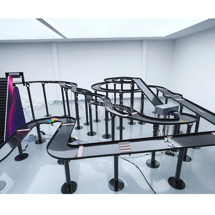Professional Fubeca Fast and Furious Roller coaster Competition Billiards Run Game Marble Pinball Track Set Battle Race
