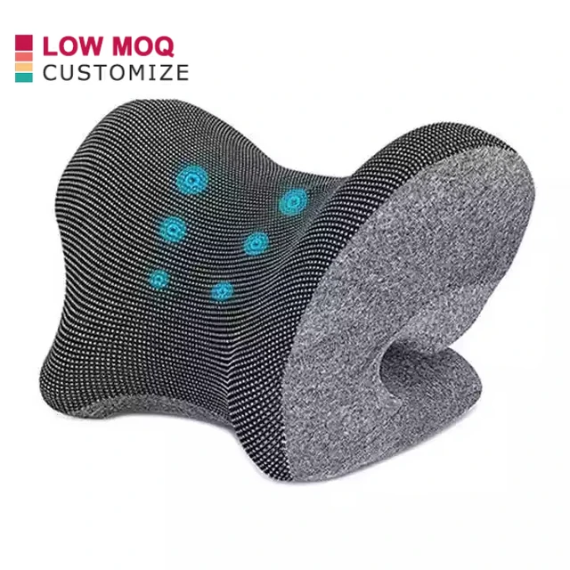 New Relief Pain Neck Stretcher Chiropractic Pillows Cervical Traction Device Relax Massage Pillow for Neck and Shoulder