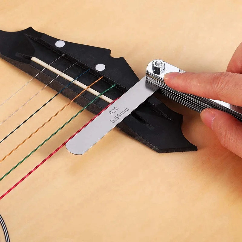 Guitar String Replacement Kit 12 Pcs Repairing Tool Kit for Luthier Guitar Tool Kit