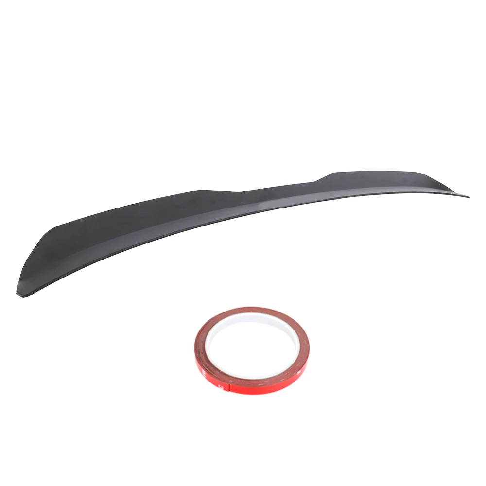 Car Universal Rear Roof Spoiler Rear Roof Lip Spoiler Carbon Look&gloss ...