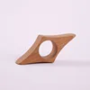 Beechwood finger buckle - no curve
