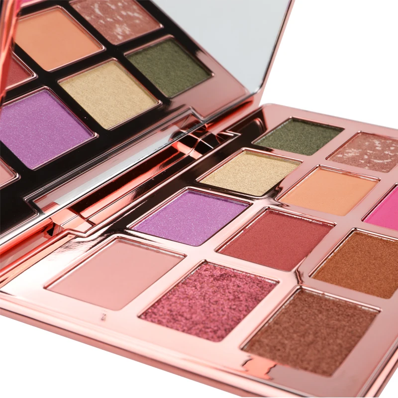 Full Plating Luxury Metal Eyeshadow Palette Pigment Private