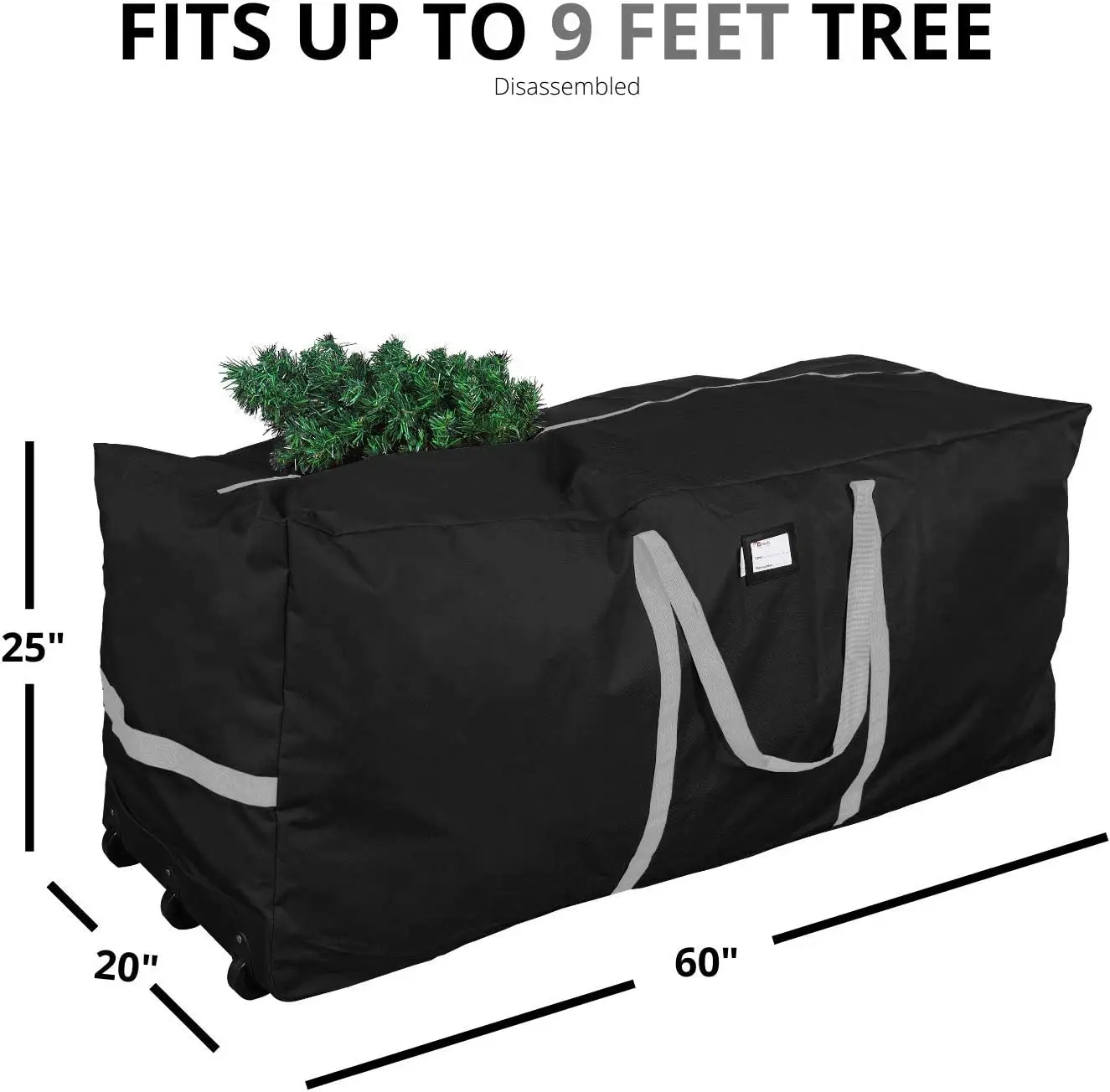 Durable Christmas Tree Storage Bag Heavy Duty Xmas Storage Container