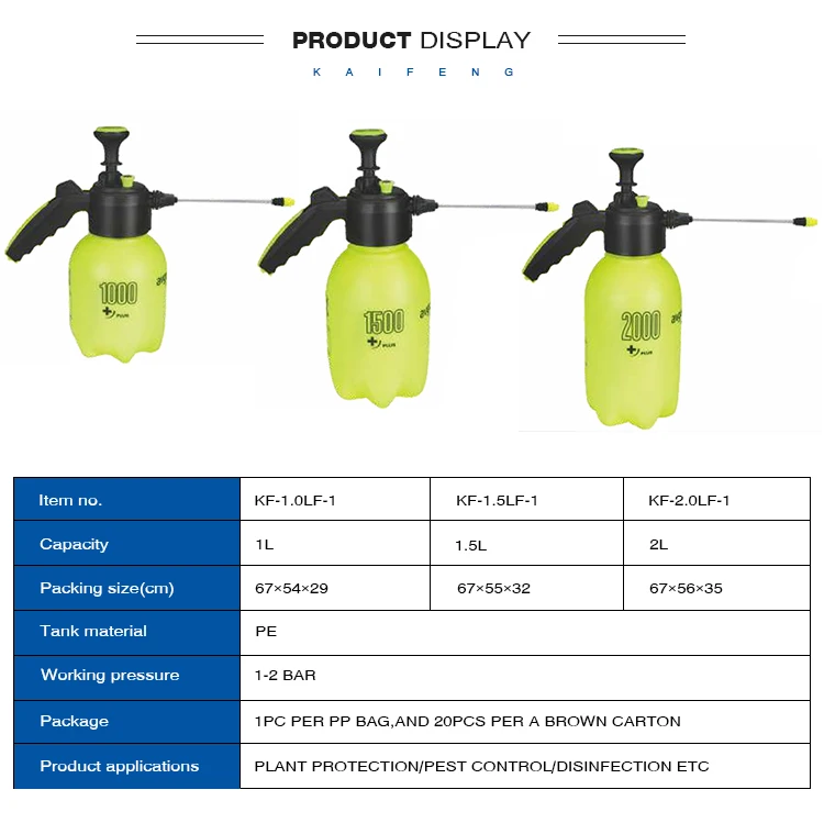 Plastic 1ltrs Hand Held Pressure Trigger Mist Sprayer For Garden Buy