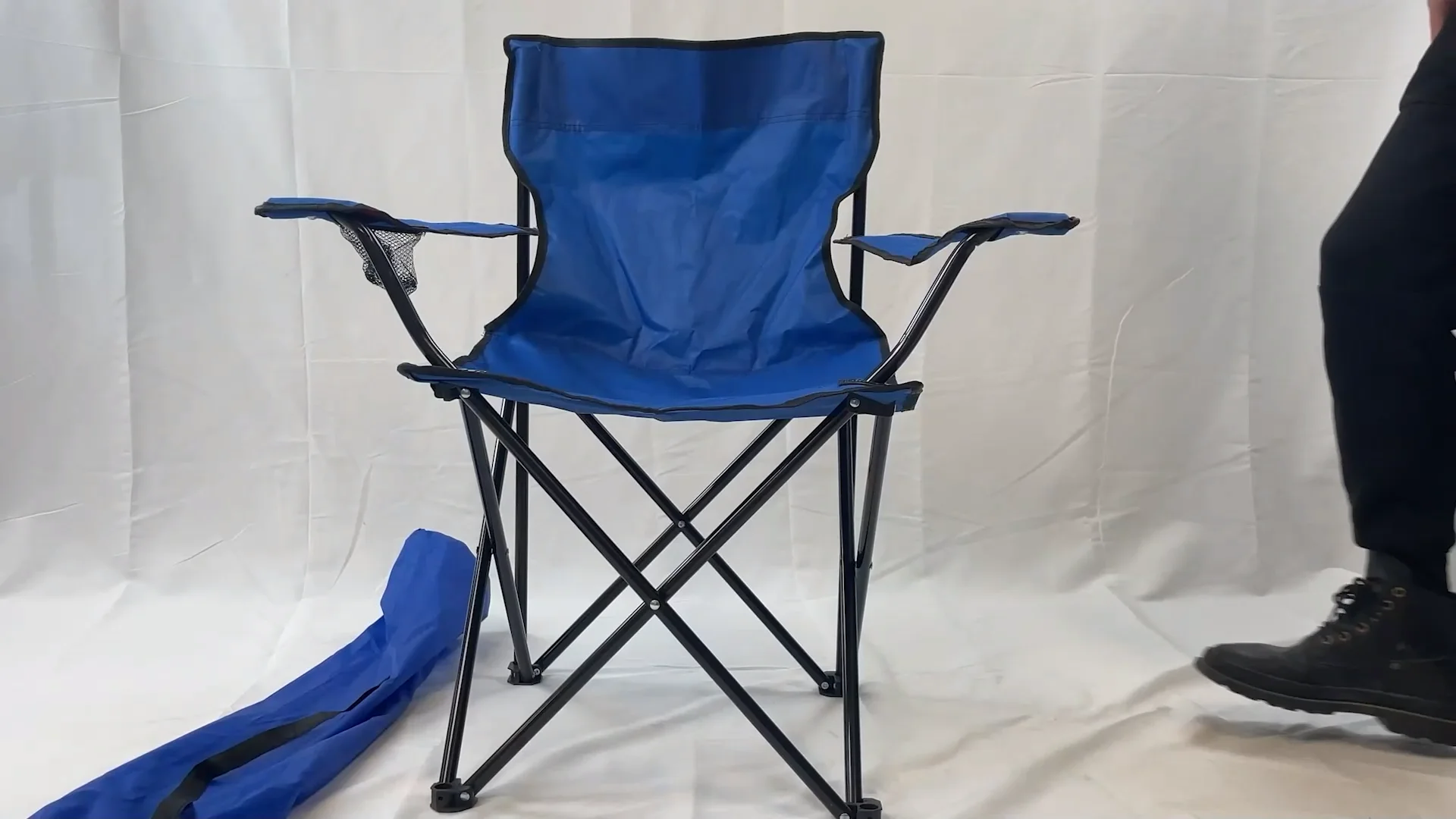 Customizable Logo Countries Flag Printed Folding Metal Camping Beach