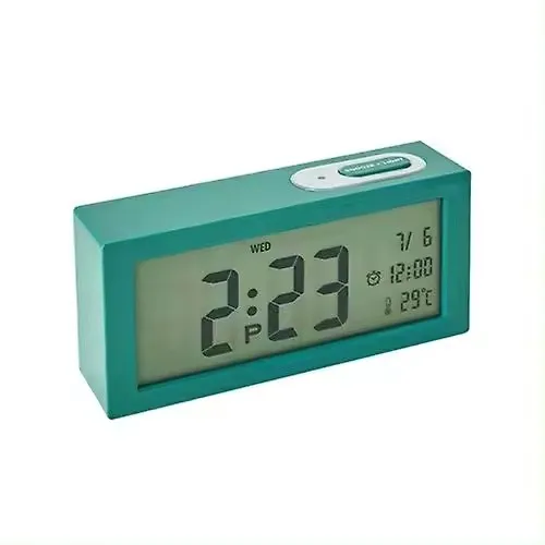 Beautiful Appearance Beautiful Sensitive Backlight Large Screen Smart LCD Alarm Clock Desk&Table Clocks for Home Office