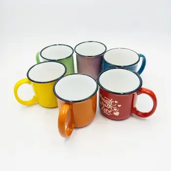 Hot sale Ceramic Coffee Mug 13oz Coffee Mugs Custom Logo Printed Ceramic Mug Handmade