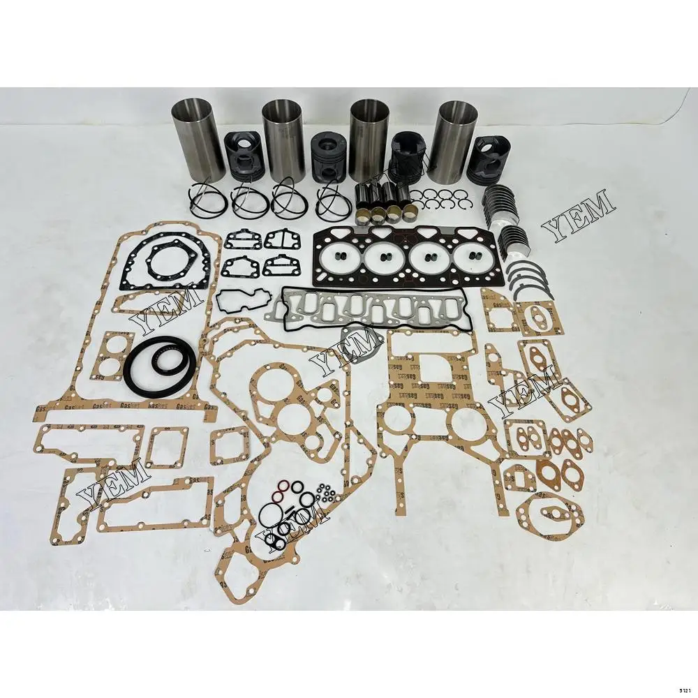 High Quality Cylinder Overhaul Liner Kit With Piston Ring Full Gasket Set Bearings U5LP0058 For Perkins 1004-42
