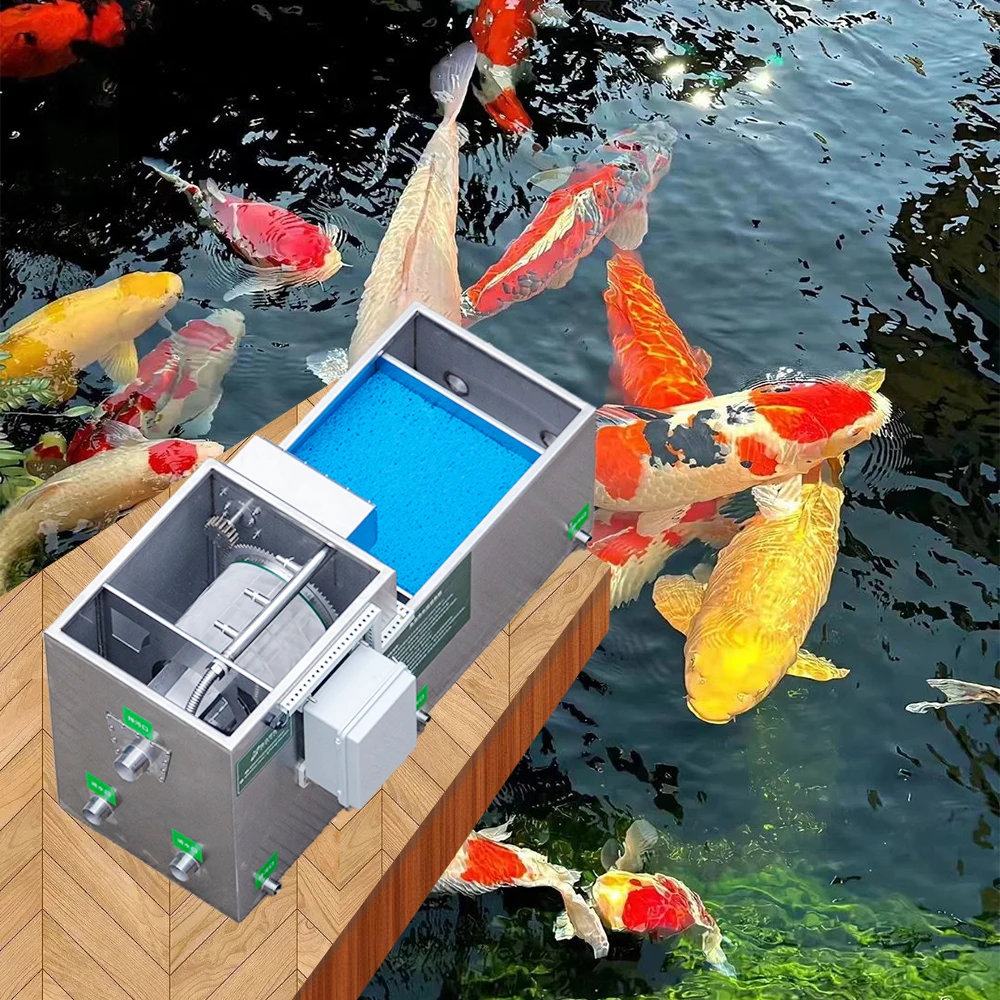 fish pond filter accessories EasyPro Skid Mount Filtration System 6000 Gallon A pressurized bead filter Fish Pond Filter Accessories |