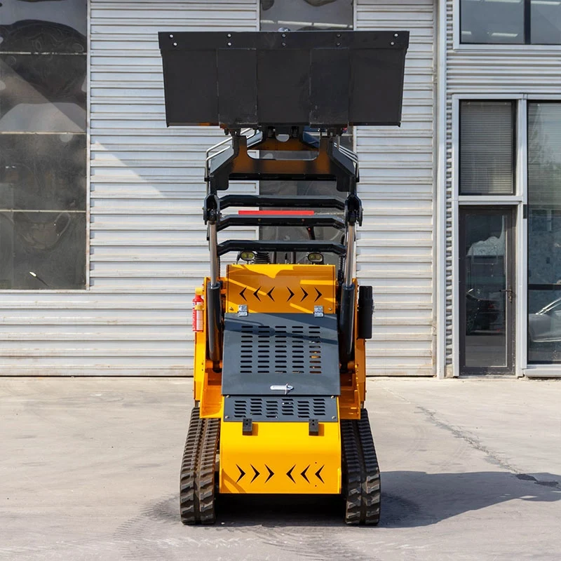 CE/EU/EPA HS-530 Wheel-type Skid Loader Kubota D1105 Engine EPA Certified 1 Year Construction Machinery Mini Loader Chinese