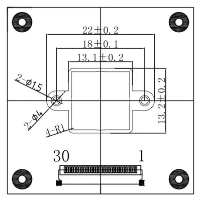 4K Zoom Camera Module - High Resolution & IR Sensitivity