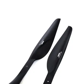 FLUXER 40x13.1 Inch glossy series carbon fiber propeller for large and heavy delivery drone multirotor CW+CCW 1 Pair