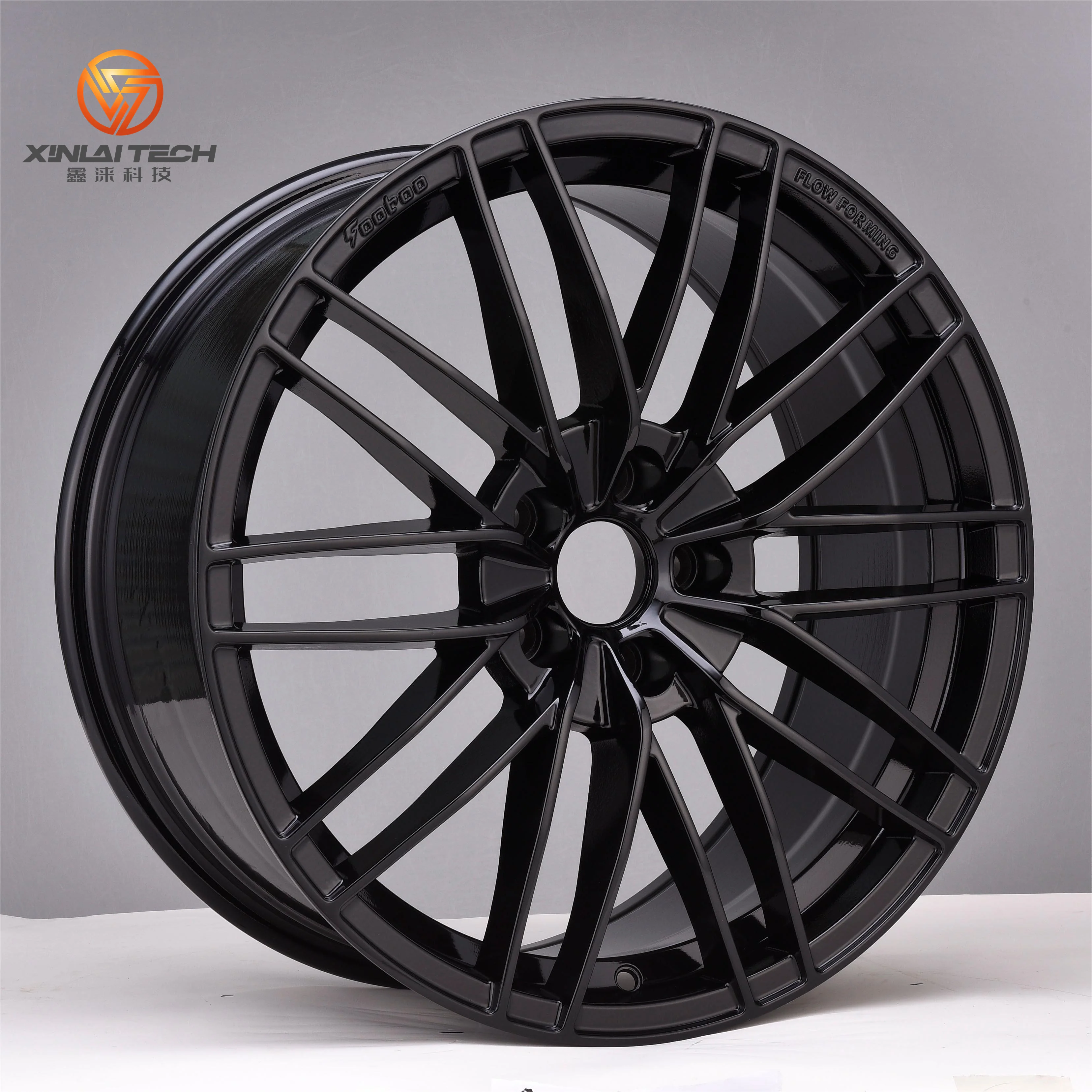 XINLAI Customizable 20X8.5 5X112 Flow Forming Casting Wheels Matte Black Multi Spoke Factory Direct New for Benz - Image 2