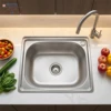 Straight Satin 304 Stainless Steel