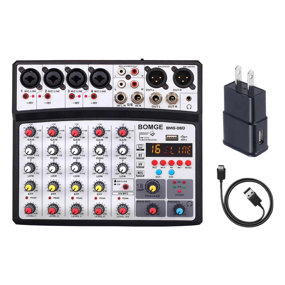 mixer or audio interface for recording