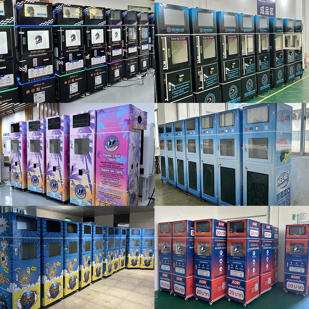 Комерсиална двойна машина за почистване на шлемове с фабрична персонализация от UPUS – машина за пране и сушене на шлемове, почистваща машина