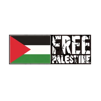 Palestinian Flag Car Decoration Stickers Premium Vinyl Wrap for Vehicle Exterior Enhancement