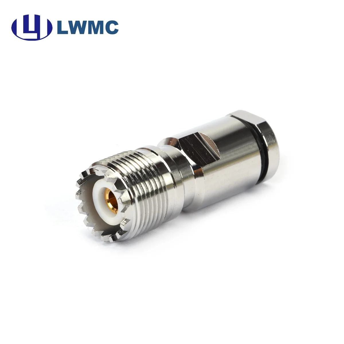 LWMC High Performance Low Loss 50 Ohm Uhf Coaxial Connector So239 UHF Female Clamp for M&P-ULTRAFLEX7 Cable