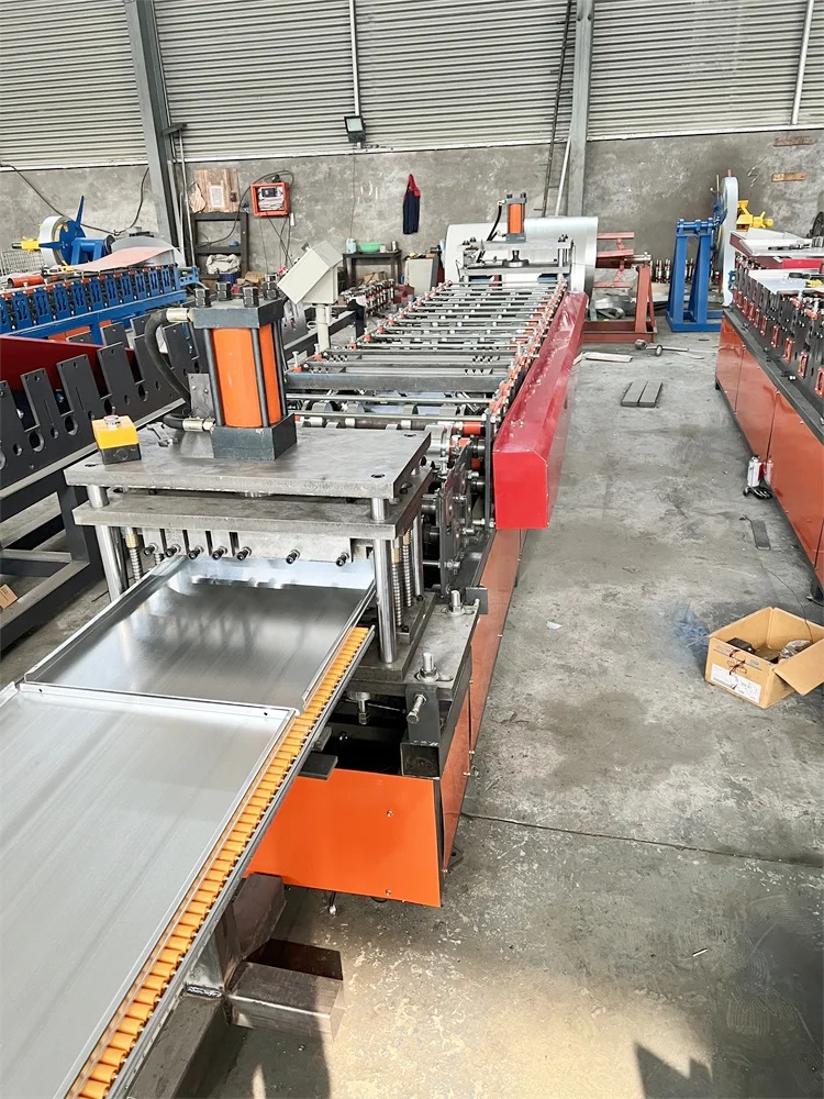 Galvanized Storage Shelves Rack Making Forming Machine Stainless Steel ...