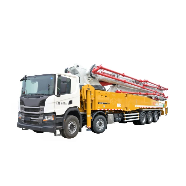 10*6LHD Truck mounted concrete pump HB67V 67m Self-loading Concrete Mixer asphalt mixing plant