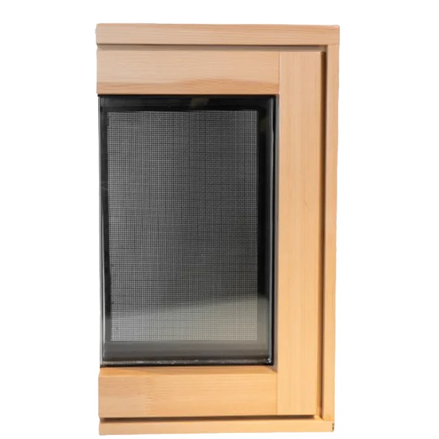 On Sale Customizable Design Aluminium Casement Window 120130 Series New Passive Aluminum-Clad Wooden Doors And Windows