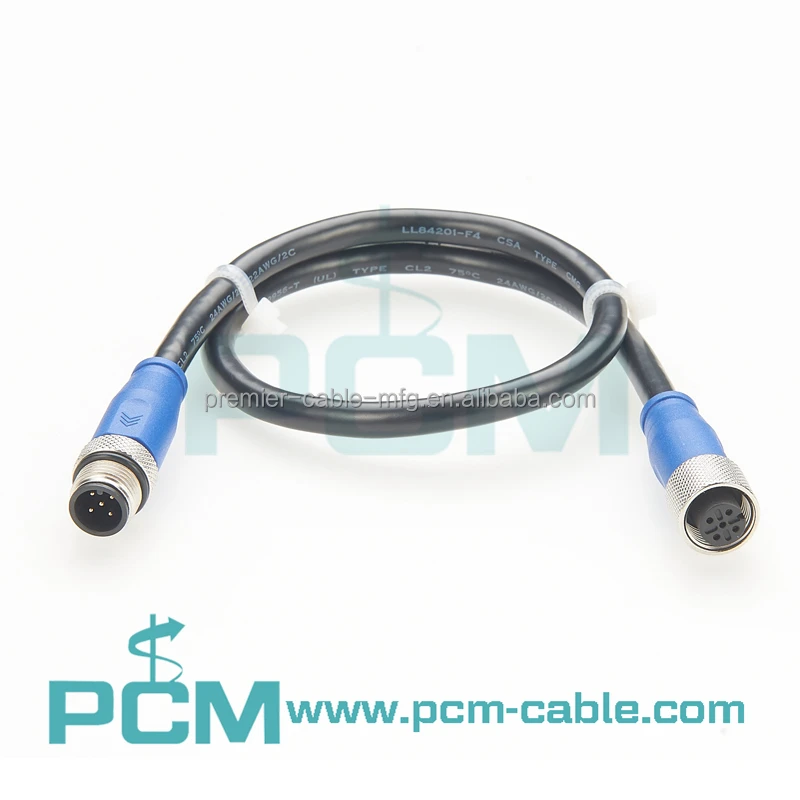 Sensor Actuator Cable M12 Connector details