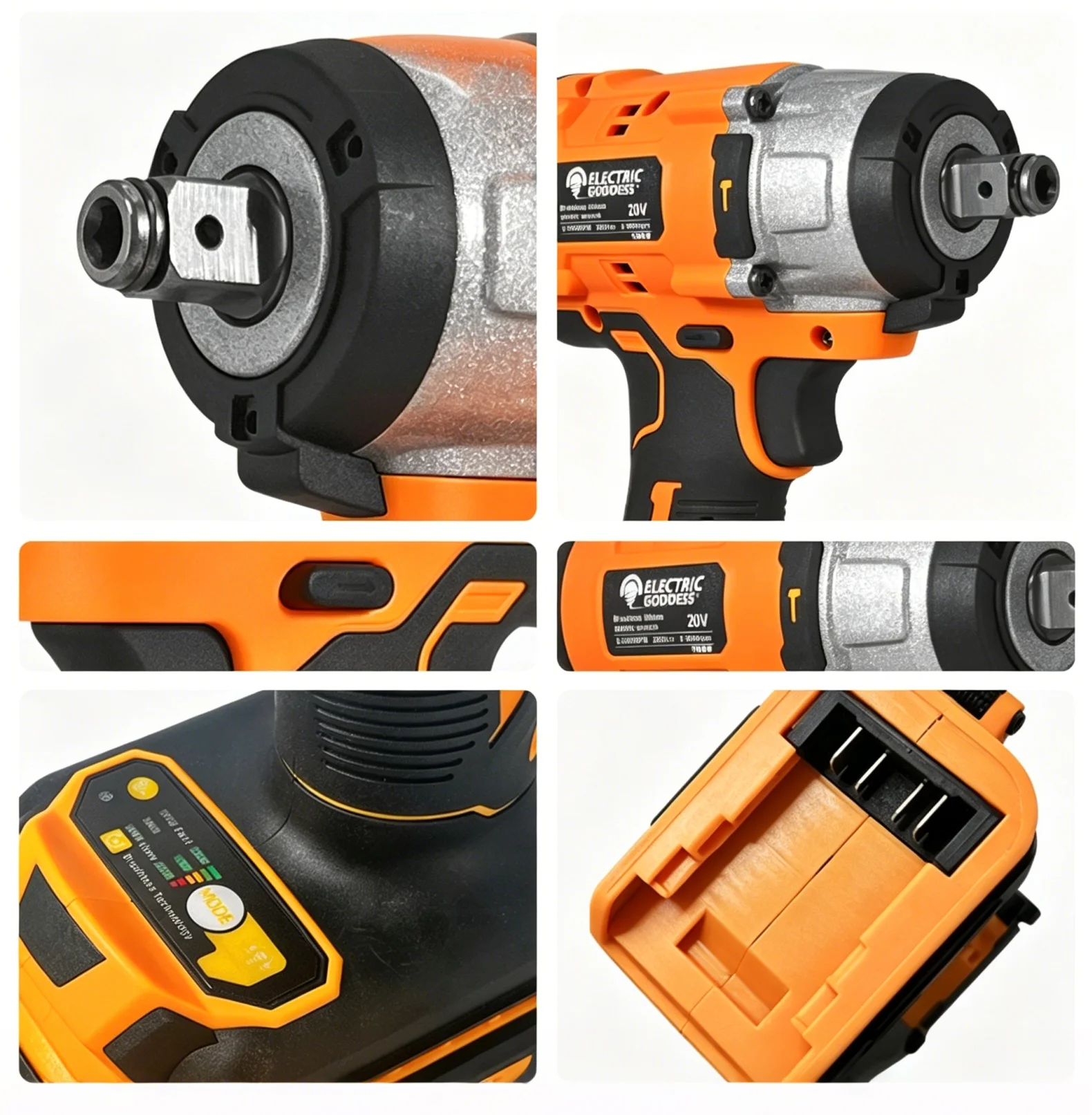 20V充電式インパクトレンチ 電動インパクトレンチ 最大トルク 320N・m