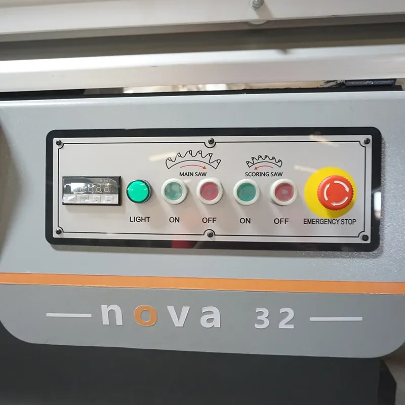 ZICAR NOVA32 Wood Panel Sliding Table Saw Machine Kdt Cutting Panel Saw Precision Panel Saw