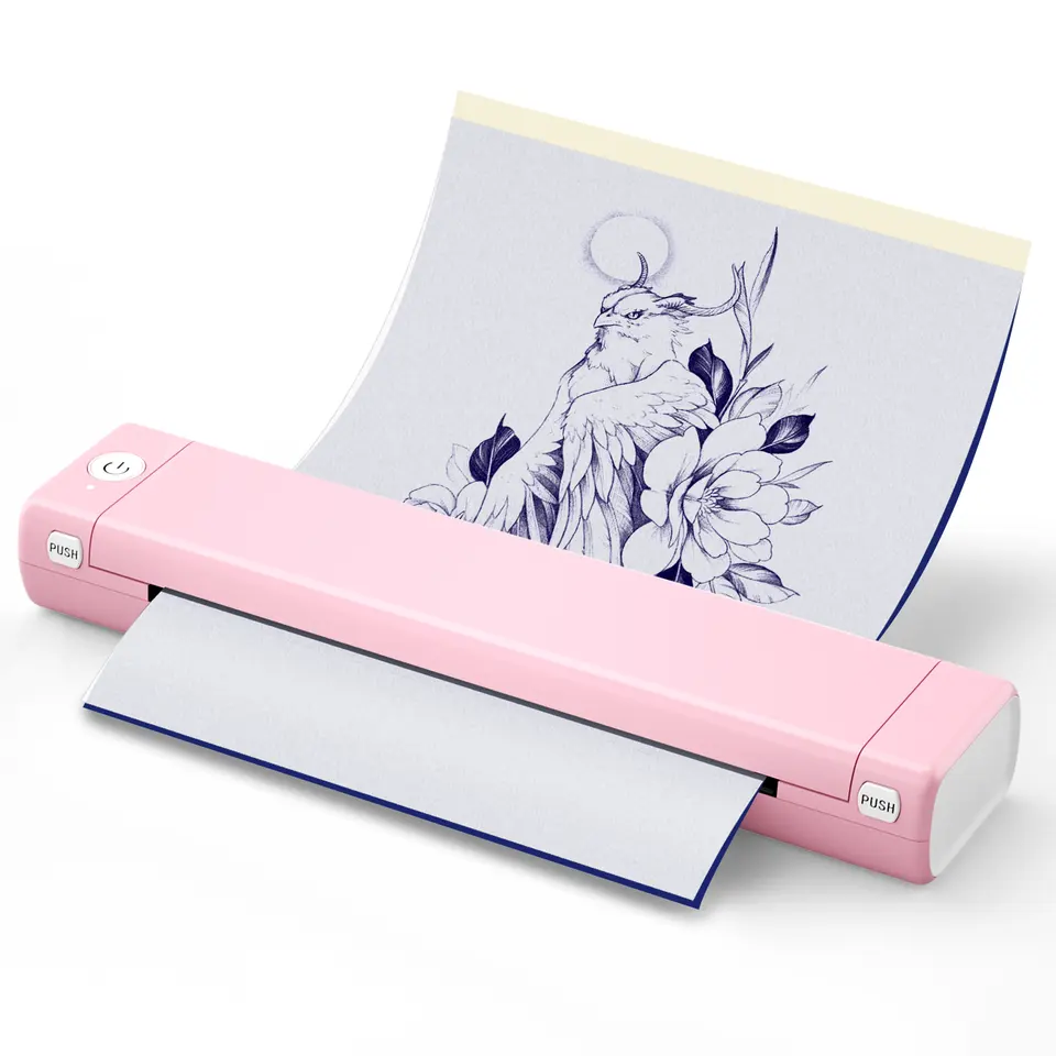 Phomemo M08F — L'imprimante portable qui révolutionne votre art du tatouage