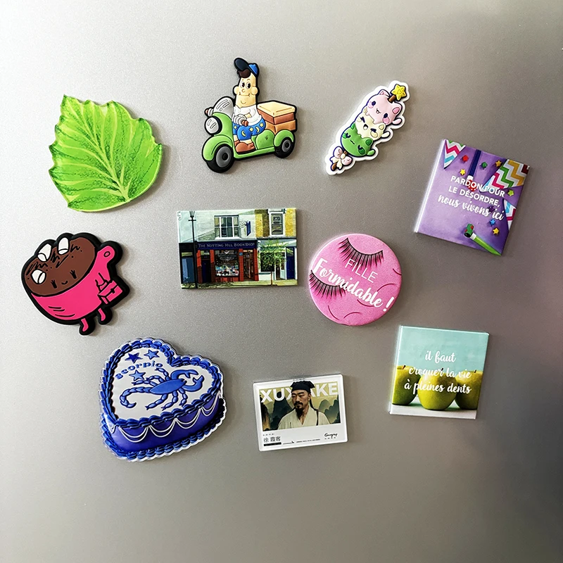 Sticker Magnétique Frigo Bleu éclair – DécorMat, Aimant Design Et Removable