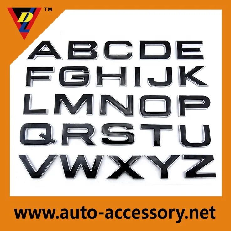Logo Chrome Car Emblem 32mm Limited Edition High Performance Letters for RANGE ROVER Decal Badge Car Stickers
