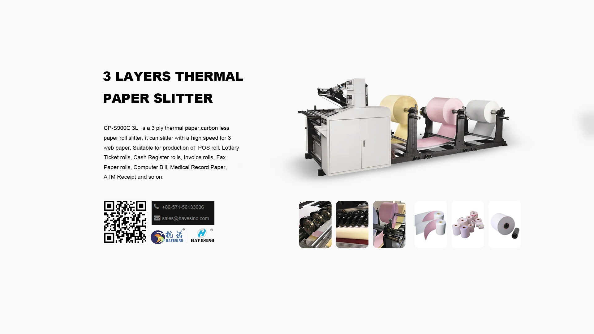 Lottery Ticket Slitting Machine Rolling Paper Cutting and Rewinding Machine Delta PLC Core  Thermal Paper Slitting Machine