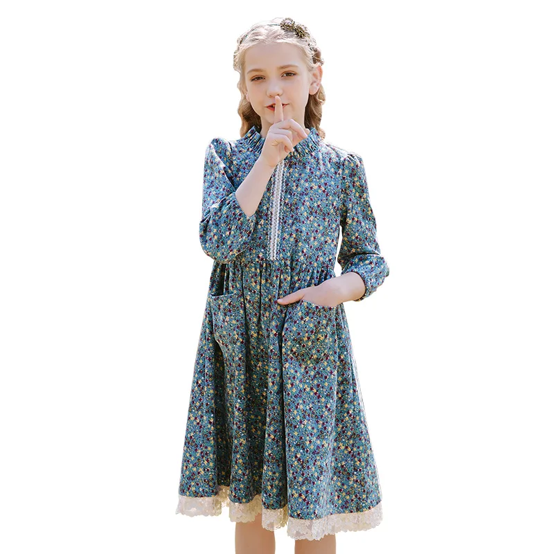 Toddler Junior Young Girls Spring Long 