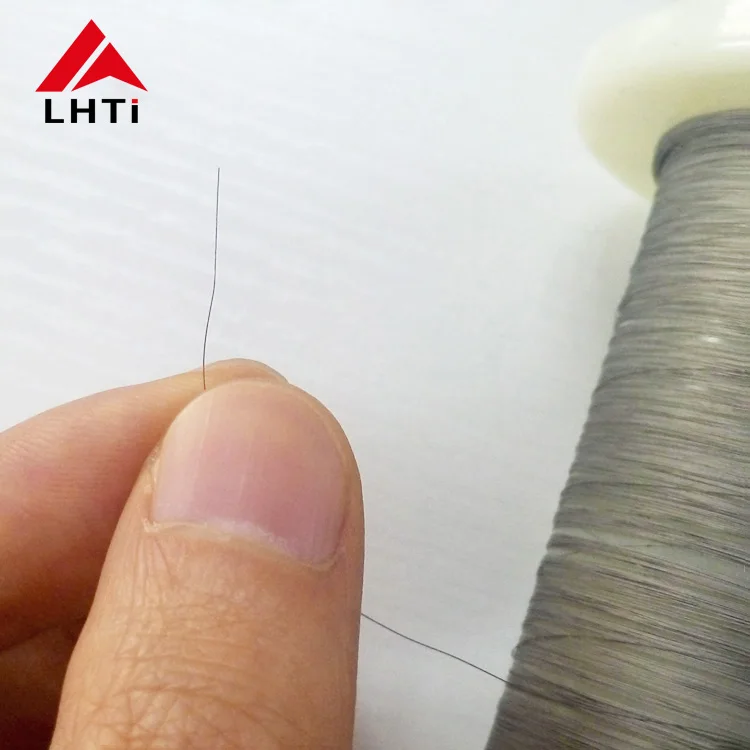 Titanium wire GR5 0.2mm customized length ASTM B863